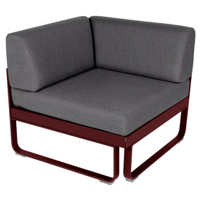 BELLEVIE 1-SEATER CORNER MODULE-GRAPHITE GREY CUSHION