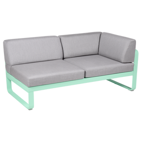 BELLEVIE 2-SEATER RIGHT CORNER MODULE-FLANNEL GREY CUSHION