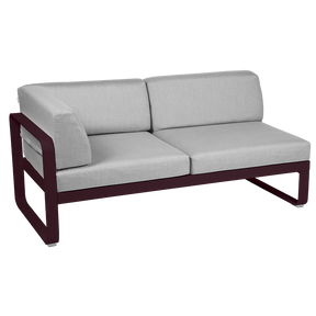 BELLEVIE-2-SEATER LEFT CORNER MODULE - FLANNEL GREY CUSHION