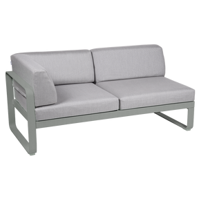 BELLEVIE-2-SEATER LEFT CORNER MODULE - FLANNEL GREY CUSHION