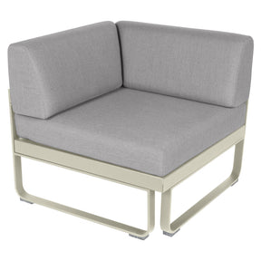 BELLEVIE 1-SEATER CORNER MODULE-FLANNEL GREY CUSHION