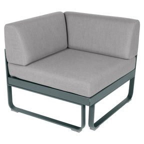 BELLEVIE 1-SEATER CORNER MODULE-FLANNEL GREY CUSHION