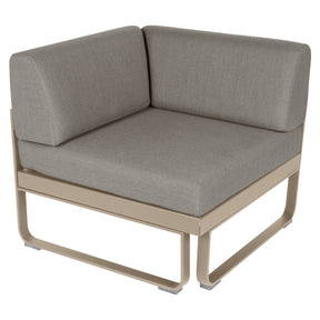 BELLEVIE 1-SEATER CORNER MODULE-TAUPE GREY CUSHION