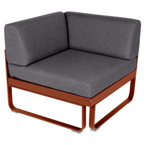 BELLEVIE 1-SEATER CORNER MODULE-GRAPHITE GREY CUSHION