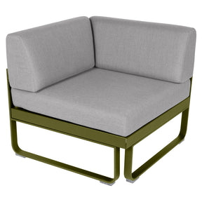 BELLEVIE 1-SEATER CORNER MODULE-FLANNEL GREY CUSHION