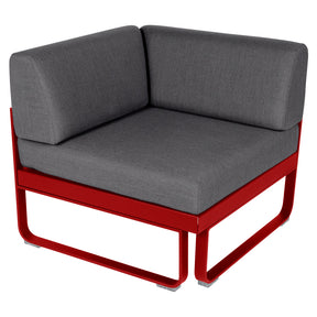 BELLEVIE 1-SEATER CORNER MODULE-GRAPHITE GREY CUSHION