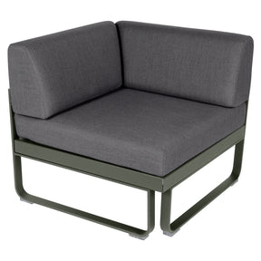 BELLEVIE 1-SEATER CORNER MODULE-GRAPHITE GREY CUSHION