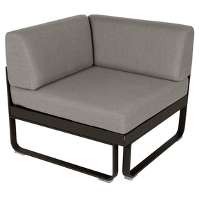 BELLEVIE 1-SEATER CORNER MODULE-TAUPE GREY CUSHION
