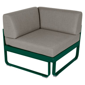 BELLEVIE 1-SEATER CORNER MODULE-TAUPE GREY CUSHION