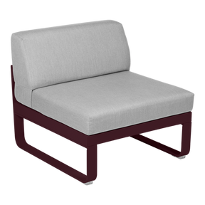 BELLEVIE 1-SEATER CENTRAL MODULE-FLANNEL GREY CUSHION