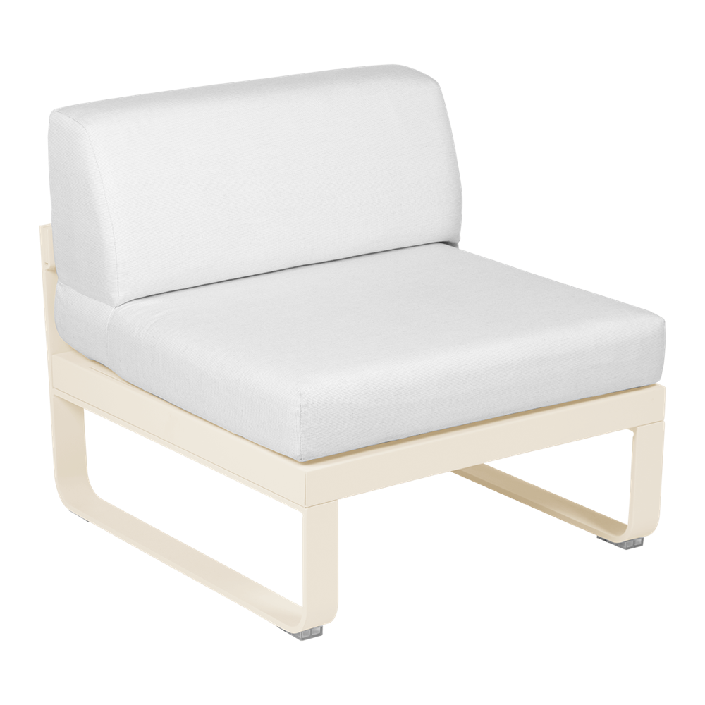 BELLEVIE 1-SEATER CENTRAL MODULE-OFF WHITE CUSHION