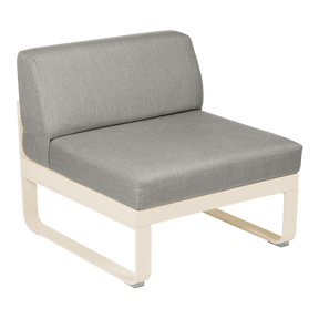 BELLEVIE 1-SEATER CENTRAL MODULE-FLANNEL GREY CUSHION