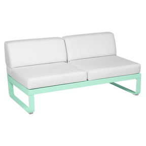 BELLEVIE 2-SEATER CENTRE MODULE-OFF WHITE CUSHION