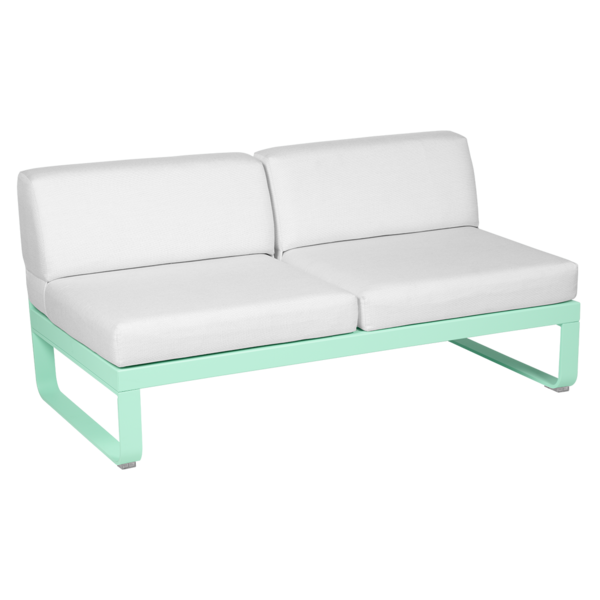 BELLEVIE 2-SEATER CENTRE MODULE-OFF WHITE CUSHION