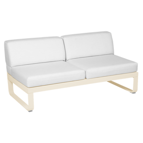 BELLEVIE 2-SEATER CLUB SOFA-FLANNEL GREY CUSHION