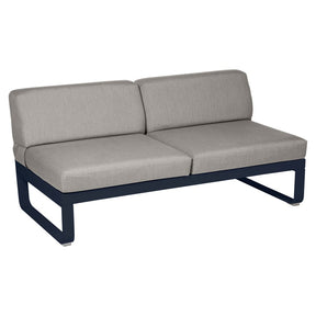 BELLEVIE 2-SEATER CENTRAL MODULE-TAUPE GREY CUSHION