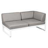 BELLEVIE 2-SEATER RIGHT CORNER MODULE-TAUPE GREY CUSHION