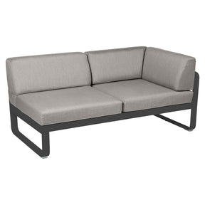 BELLEVIE 2-SEATER RIGHT CORNER MODULE-TAUPE GREY CUSHION
