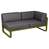 BELLEVIE 2-SEATER RIGHT CORNER MODULE-GRAPHITE GREY CUSHION