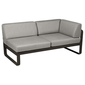 BELLEVIE 2-SEATER RIGHT CORNER MODULE-TAUPE GREY CUSHION