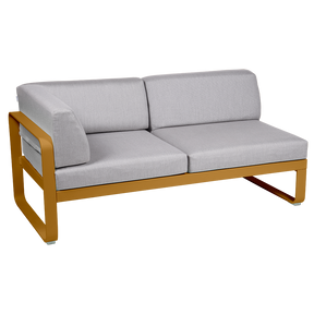BELLEVIE 2-SEATER LEFT CORNER MODULE-FLANNEL GREY CUSHION