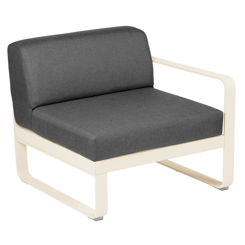 BELLEVIE 1-SEATER RIGHT MODULE-GRAPHITE GREY CUSHION