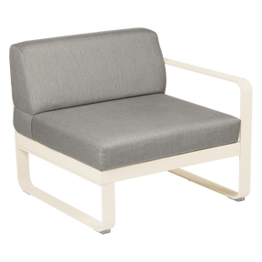 BELLEVIE 1-SEATER RIGHT MODULE-FLANNEL GREY CUSHION