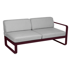 BELLEVIE 2-SEATER RIGHT MODULE-FLANNEL GREY CUSHION