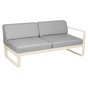 BELLEVIE 2-SEATER RIGHT MODULE-FLANNEL GREY CUSHION