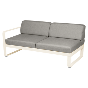 BELLEVIE 2-SEATER LEFT MODULE-TAUPE GREY CUSHION