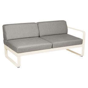 BELLEVIE 2-SEATER RIGHT MODULE-TAUPE GREY CUSHION
