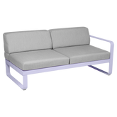 BELLEVIE 2-SEATER RIGHT MODULE-FLANNEL GREY CUSHION