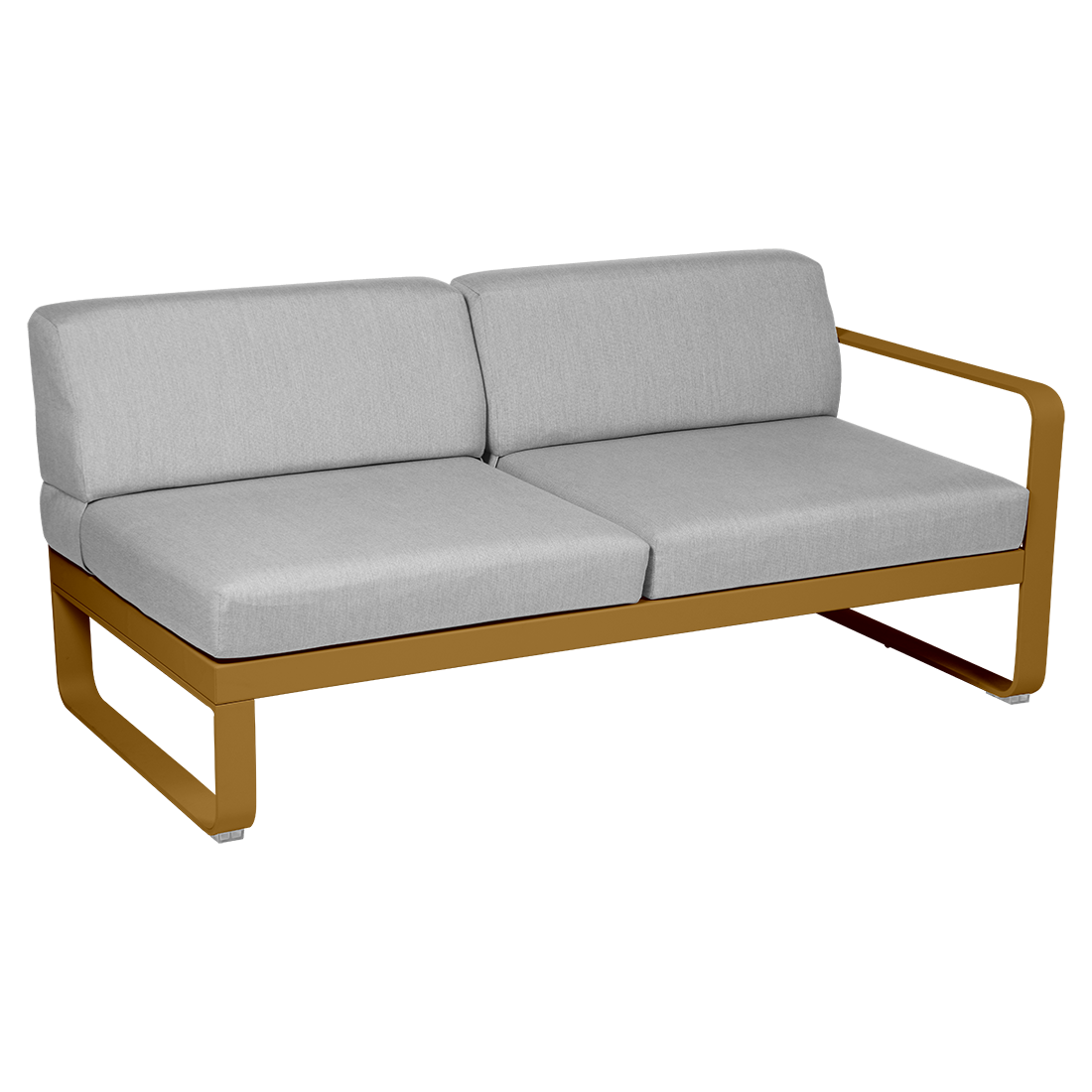 BELLEVIE 2-SEATER RIGHT MODULE-FLANNEL GREY CUSHION