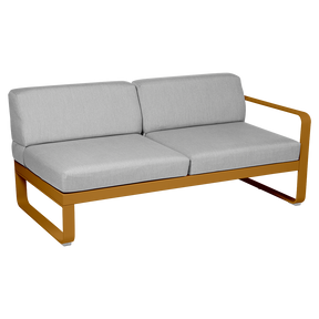 BELLEVIE 2-SEATER RIGHT MODULE-FLANNEL GREY CUSHION