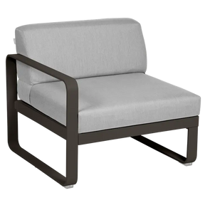 BELLEVIE 1-SEATER LEFT MODULE-FLANNEL GREY CUSHION