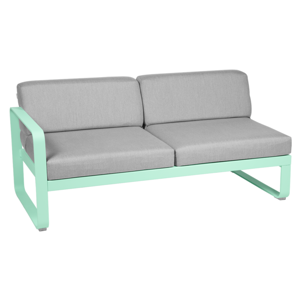 BELLEVIE 2-SEATER LEFT MODULE-FLANNEL GREY CUSHION