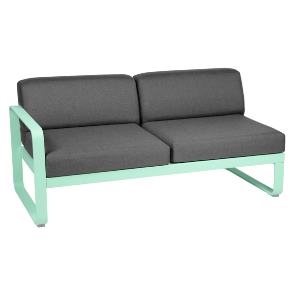 BELLEVIE 2-SEATER LEFT MODULE-GRAPHITE GREY CUSHION