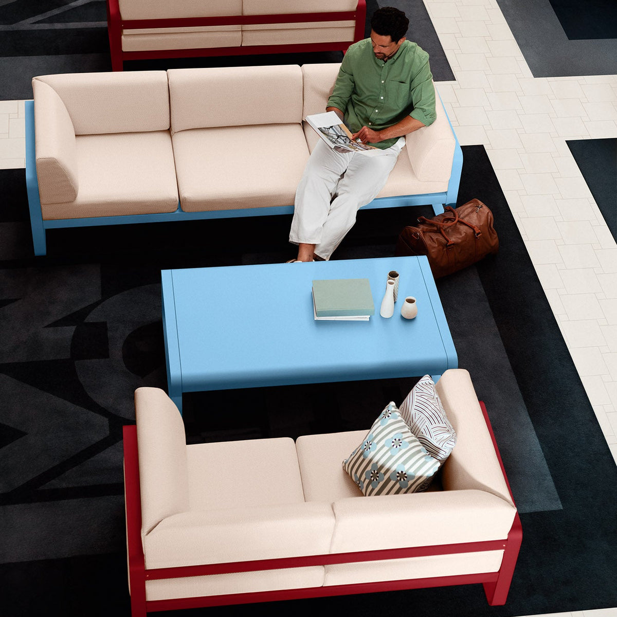 BELLEVIE 2-SEATER CLUB SOFA