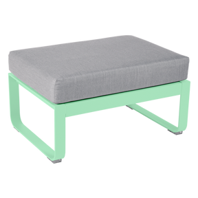 BELLEVIE 1-SEATER OTTOMAN-FLANNEL GREY CUSHION