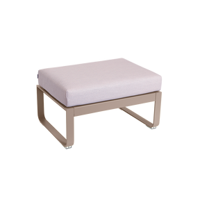 BELLEVIE 1-SEATER OTTOMAN-PEARL CUSHION