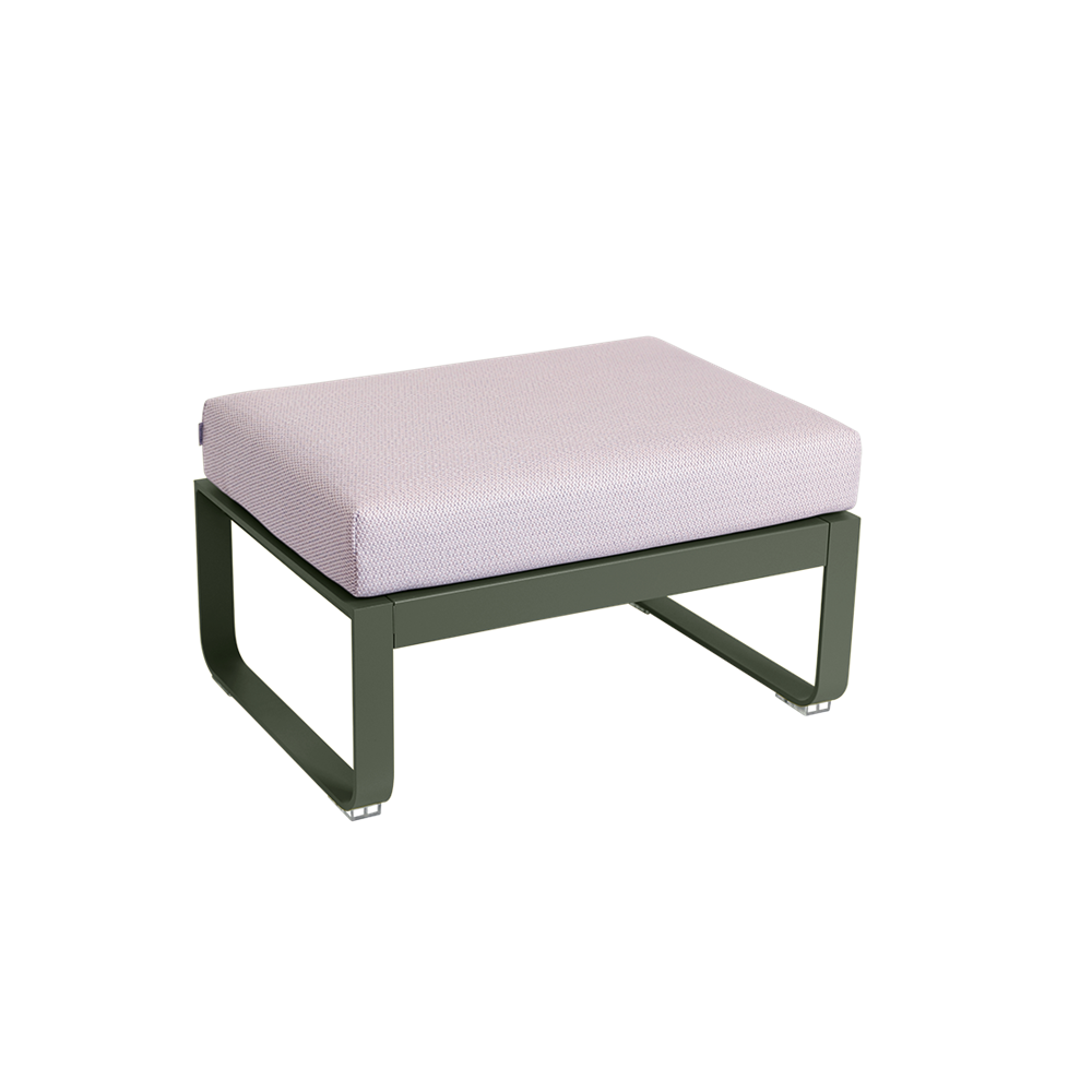 BELLEVIE 1-SEATER OTTOMAN-PEARL CUSHION