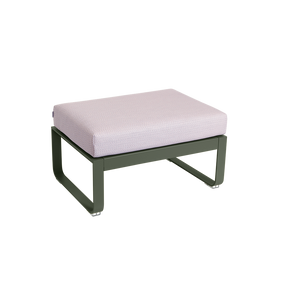 BELLEVIE 1-SEATER OTTOMAN-PEARL CUSHION
