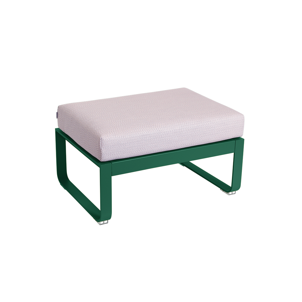 BELLEVIE 1-SEATER OTTOMAN-PEARL CUSHION