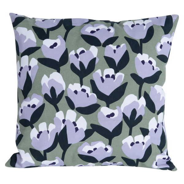 BOUQUET SAUVAGE TULIPE CUSHION 44x44cm