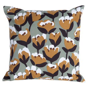 BOUQUET SAUVAGE TULIPE CUSHION 44x44cm