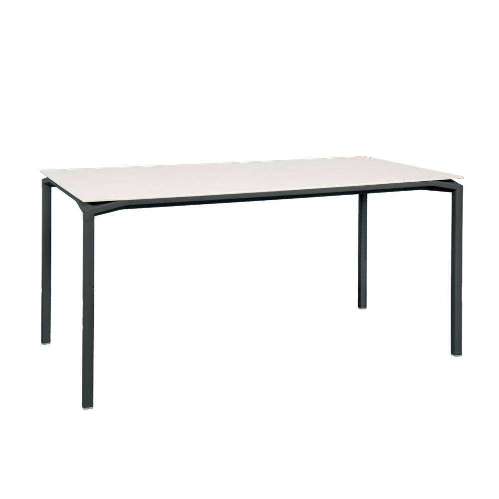 CALVI AERIS MINERAL TABLE 160 X 80 CM-WHITE/CREAM