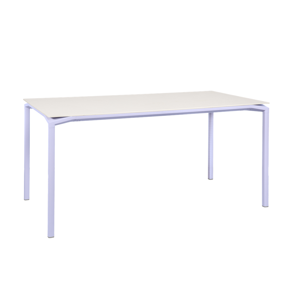 CALVI AERIS MINERAL TABLE 160 X 80 CM-WHITE/CREAM