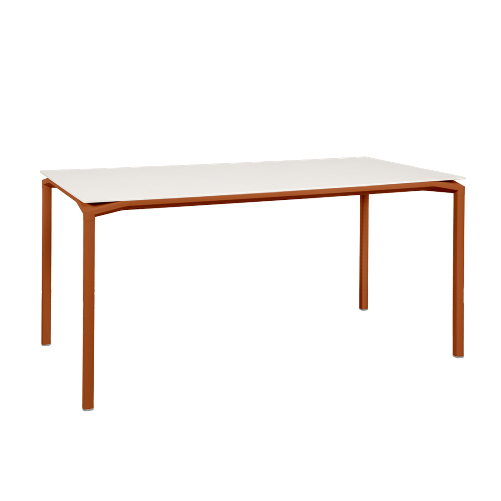 CALVI AERIS MINERAL TABLE 160 X 80 CM-WHITE/CREAM