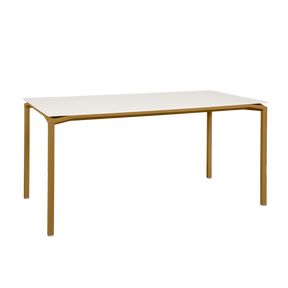 CALVI AERIS MINERAL TABLE 160 X 80 CM-WHITE/CREAM