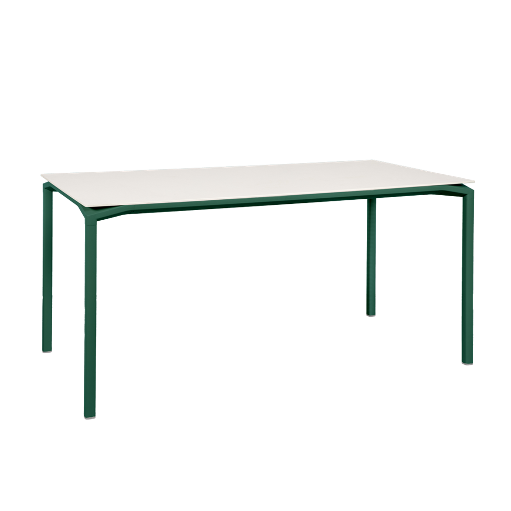 CALVI AERIS MINERAL TABLE 160 X 80 CM-WHITE/CREAM
